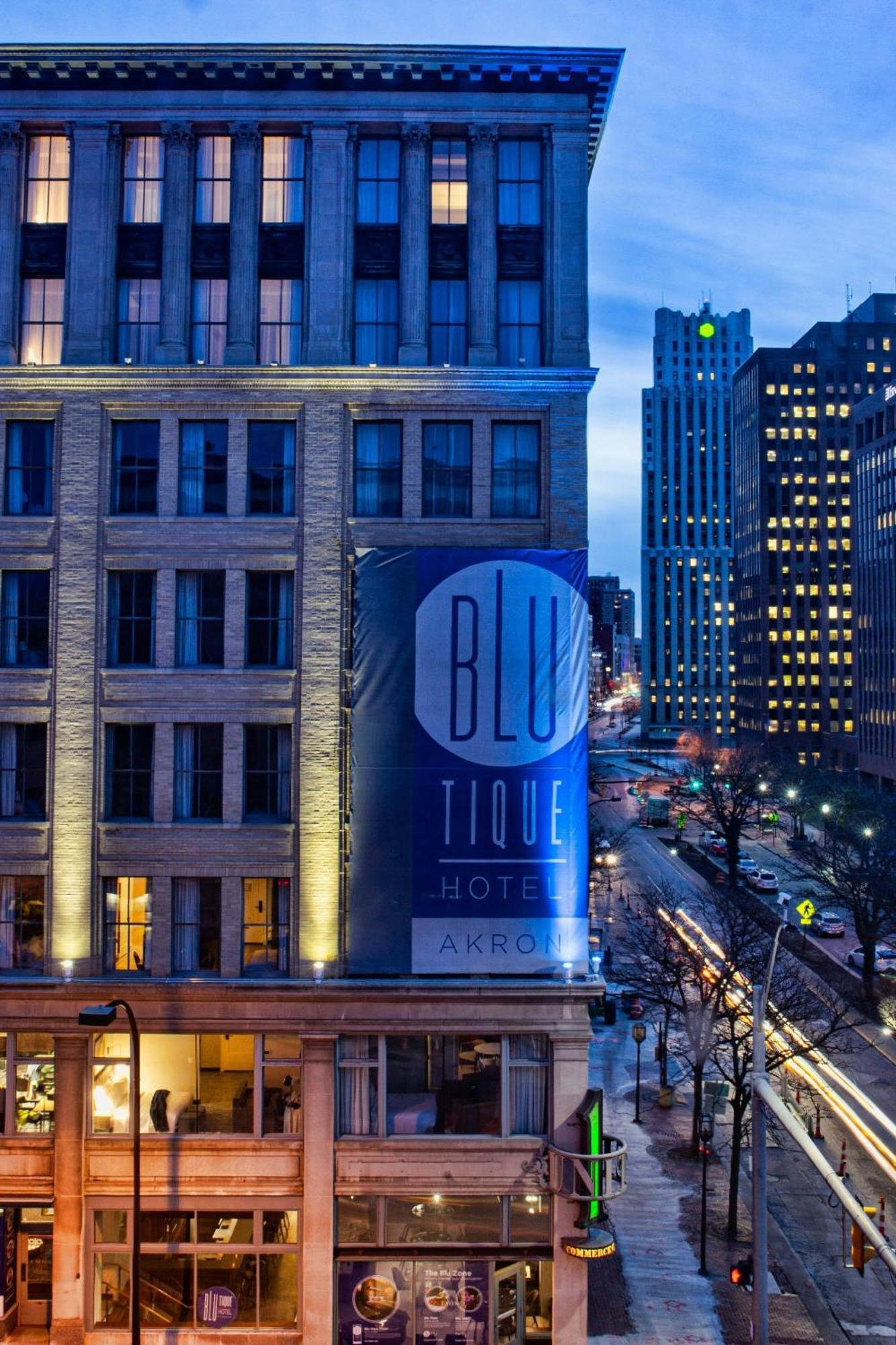 Blu-Tique, Akron, A Tribute Portfolio Hotel Exteriör bild